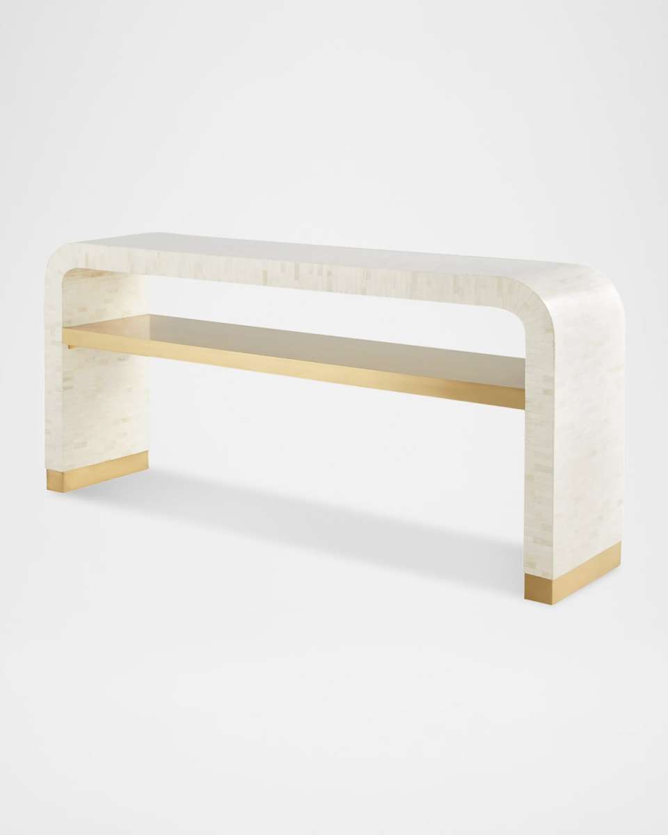 Avalon Bone Console Table